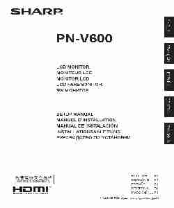 Sharp Computer Monitor PN-V600-page_pdf